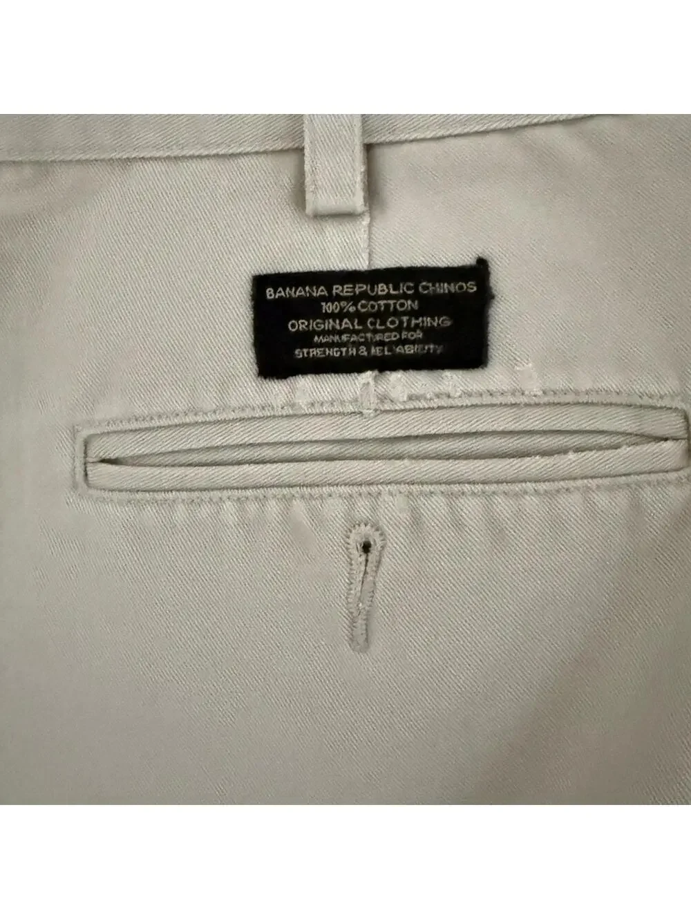 Banana Republic Chino khaki chino  pants in stone 35L